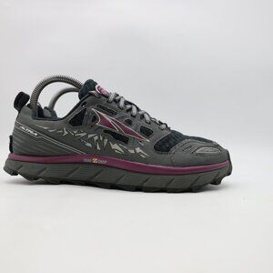 Altra Lone Peak 3.0 Women's Size 7.5 Gray Purple Zero Drop Trail Running Shoes